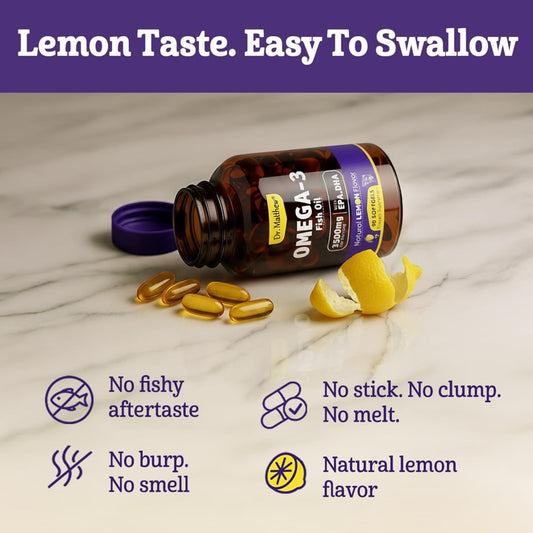 Dr. Matthew Omega-3 Fish Oil 3500mg Softgel Price in Pakistan